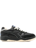 Exclusive Diadora B.560 Heritage Sneakers — Black — Size US M 4 - US W 5.5 — Front View