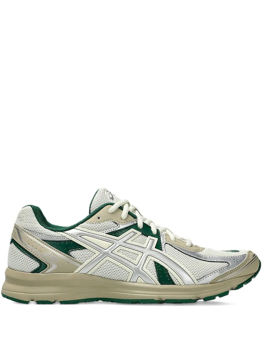 Exclusive Asics Jog 100S Sneakers — Grey — Size US M 11.5 - US W 13 — Front View