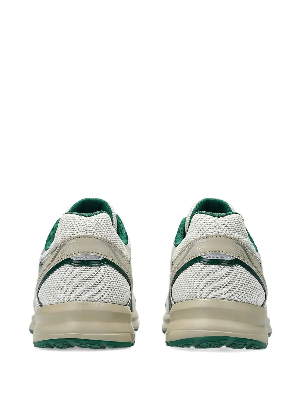 Exclusive Asics Jog 100S Sneakers — Grey — Size US M 11.5 - US W 13 — Back View