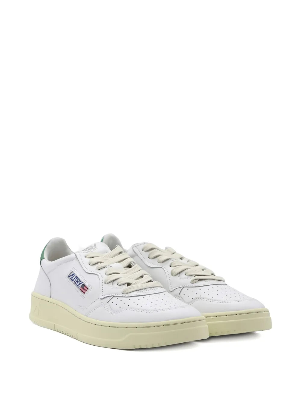 Exclusive Autry Medalist Sneakers — White — Size US M 7 - US W 8.5 — Side View