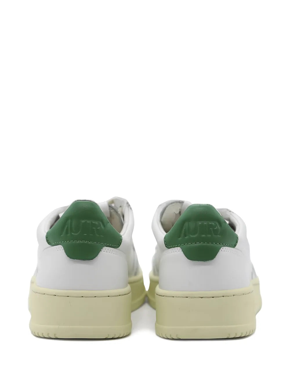 Exclusive Autry Medalist Sneakers — White — Size US M 7 - US W 8.5 — Back View