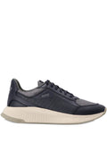 Exclusive Boss Ttnm Evo Panelled Sneakers — Navy Blue — Size US M 11 - US W 12.5 — Front View
