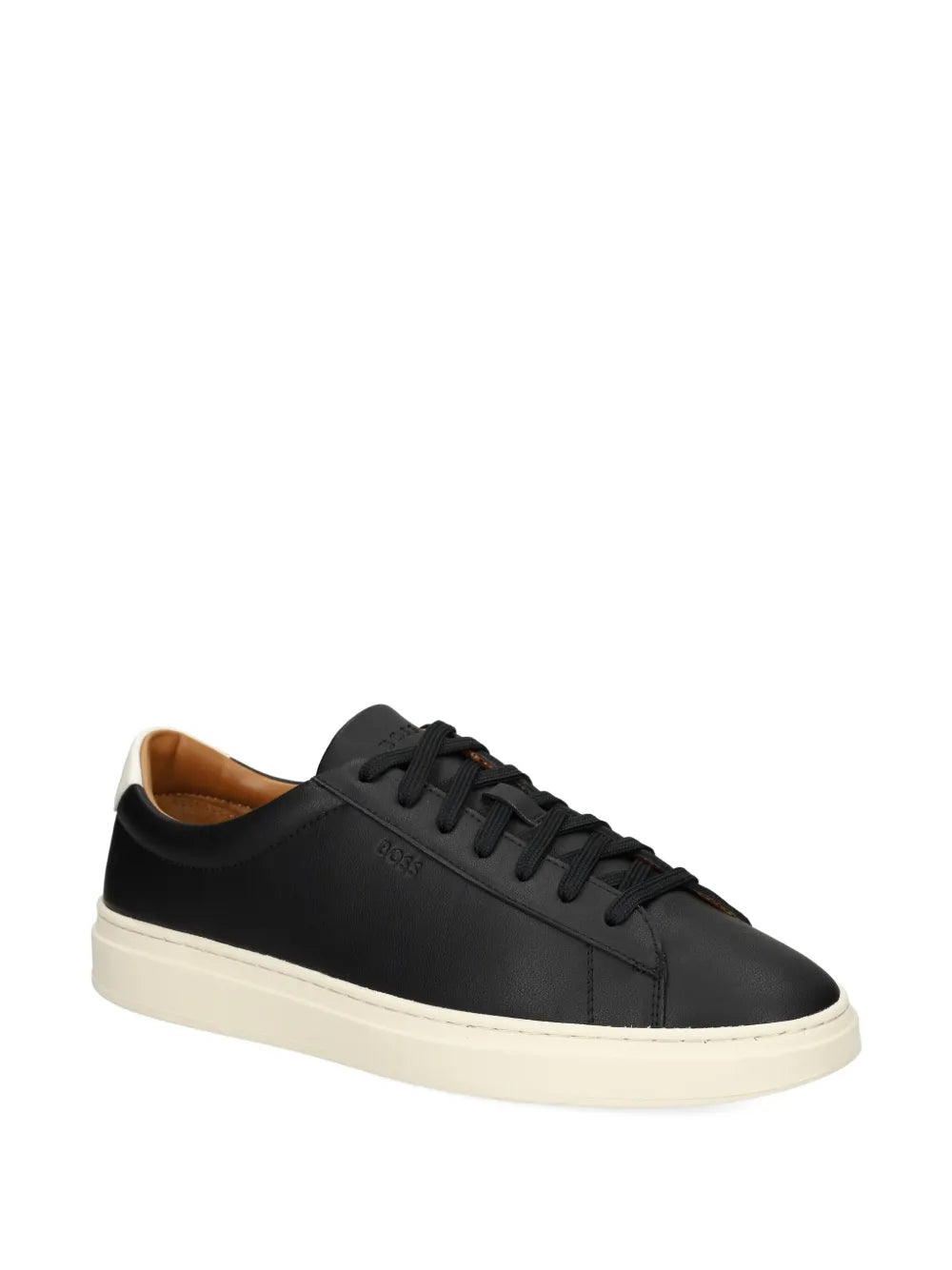 Exclusive Boss Kieran Sneakers — Black — Size US M 5.5 - US W 7 — Side View