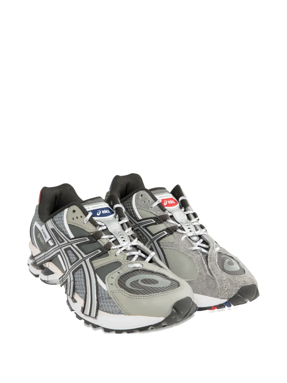 Exclusive Asics Gel-Nimbus 10.1 Sneakers — Grey — Size US M 11.5 - US W 13 — Side View