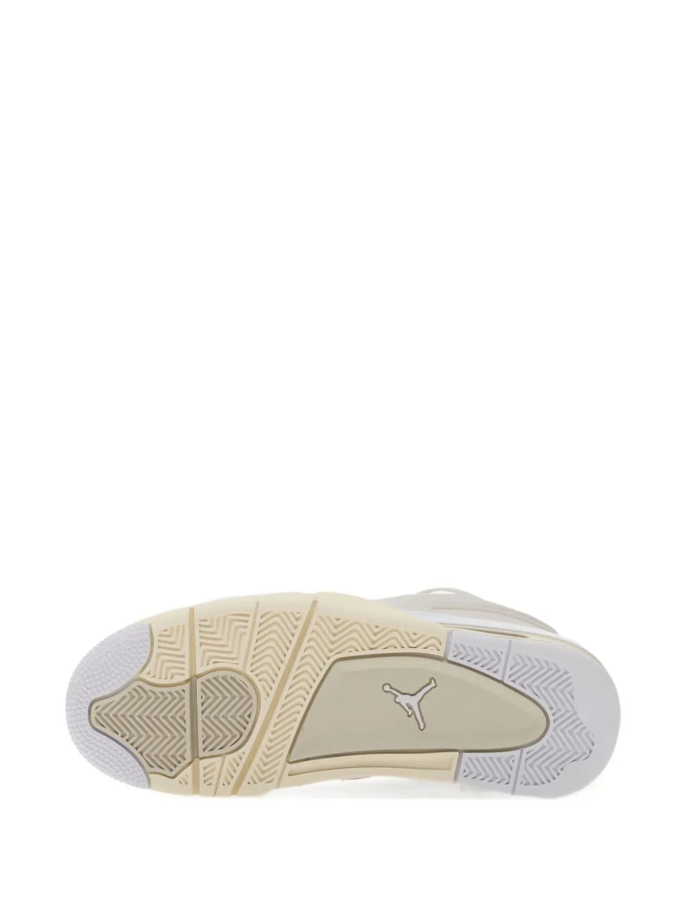 Exclusive Air Jordan 4 Rm Sneakers — Beige — Size US M 11.5 - US W 13 — Detail View