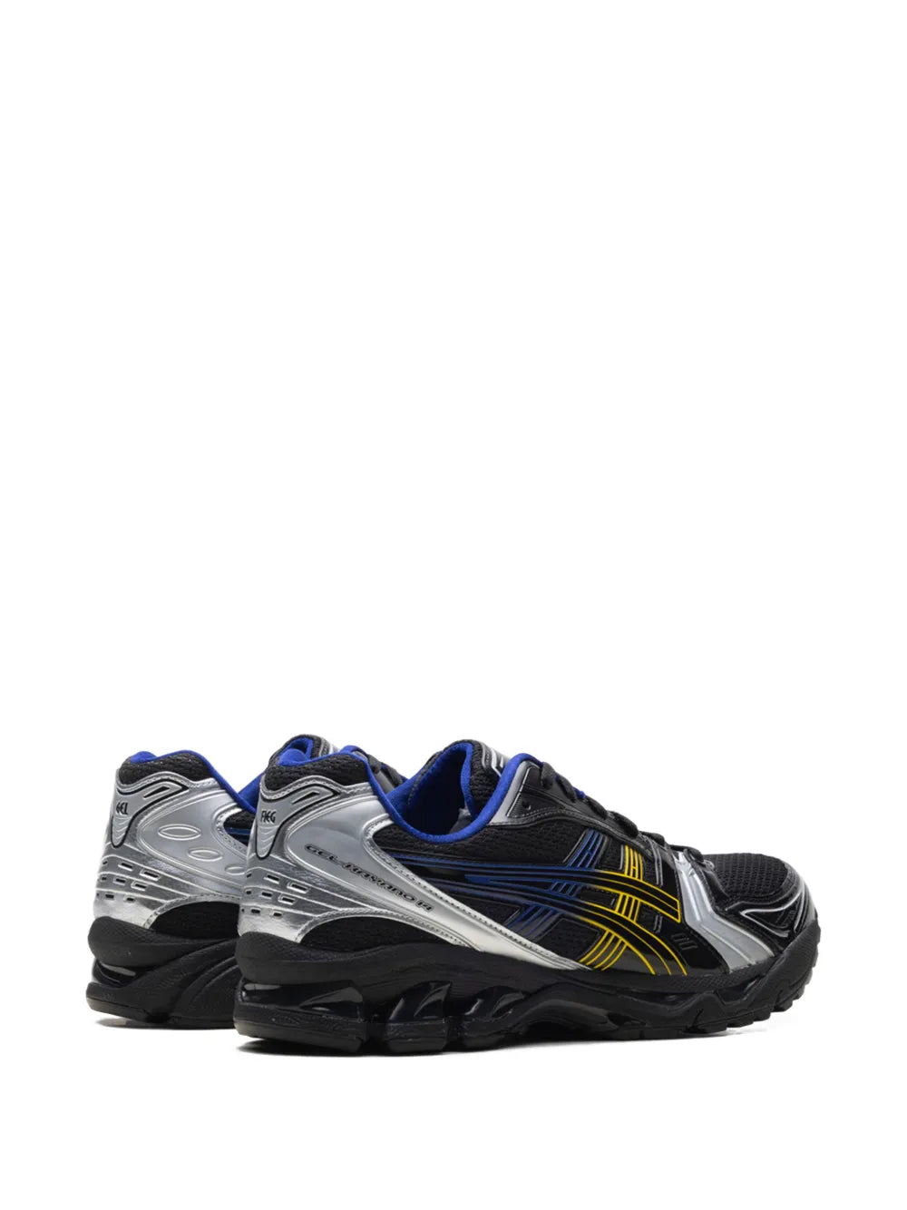 Exclusive Asics X  Kith Marvel Vs. Capcom El-Kayano 14 Wolverine Sneakers — Black — Size US M 10.5 - US W 12 — Back View