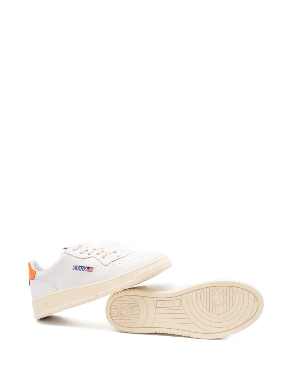 Exclusive Autry Medalist Sneakers — White — Size US M 6 - US W 7.5 — Top View