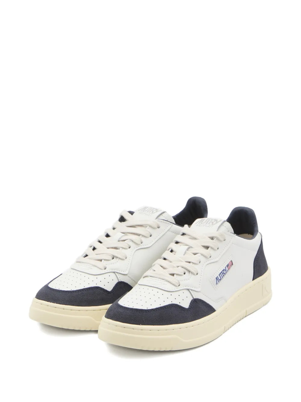 Exclusive Autry 35Mm Medalist Perforated Sneakers — White — Size US M 11.5 - US W 13 — Side View