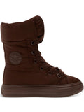 Exclusive Converse Chuck Taylor All Star Elements Boots — Brown — Size US M 3.5 - US W 5 — Front View
