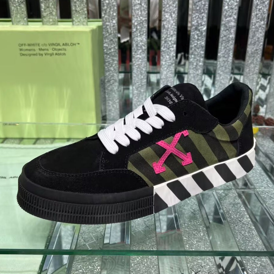 Exclusive Off-White  sneakers #62 — Black-yellow — Size 36 — Alternate View 13