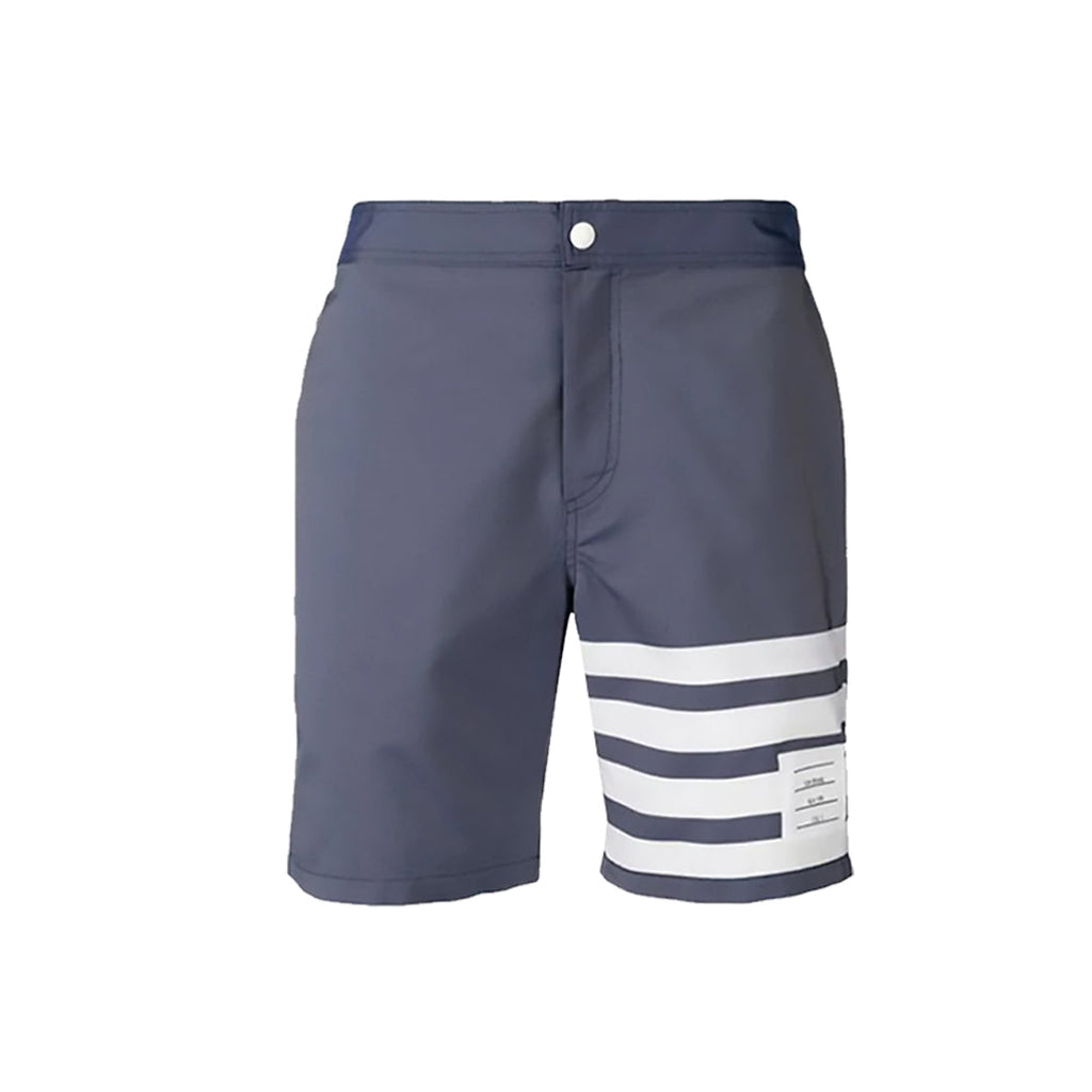 Exclusive Thom Browne  Man Sports shorts — Gray — Size 0/S — Lifestyle View