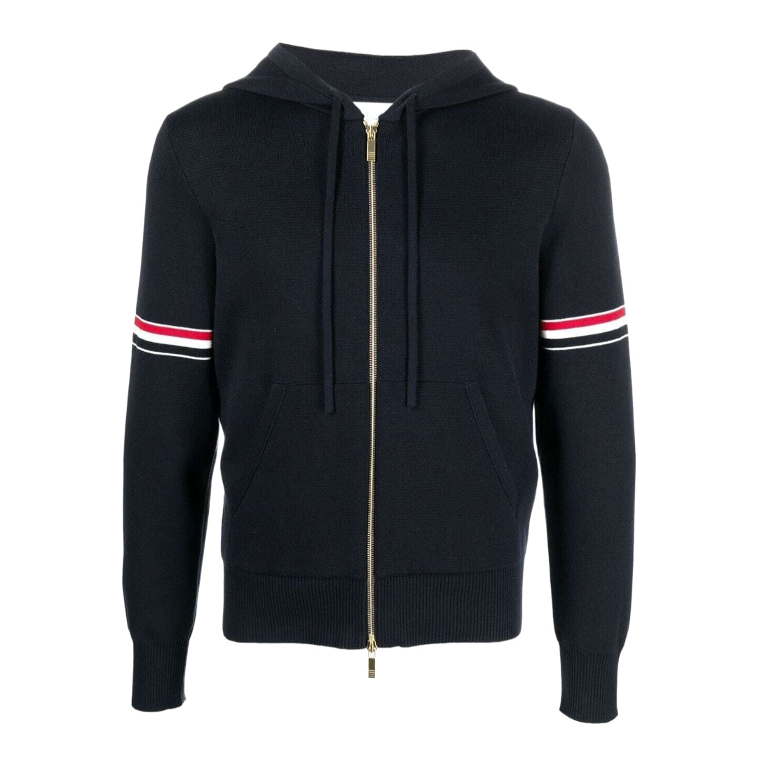 Exclusive Thom Browne 2025 Sports Hoodie — Gray — Size 0/S — Top View