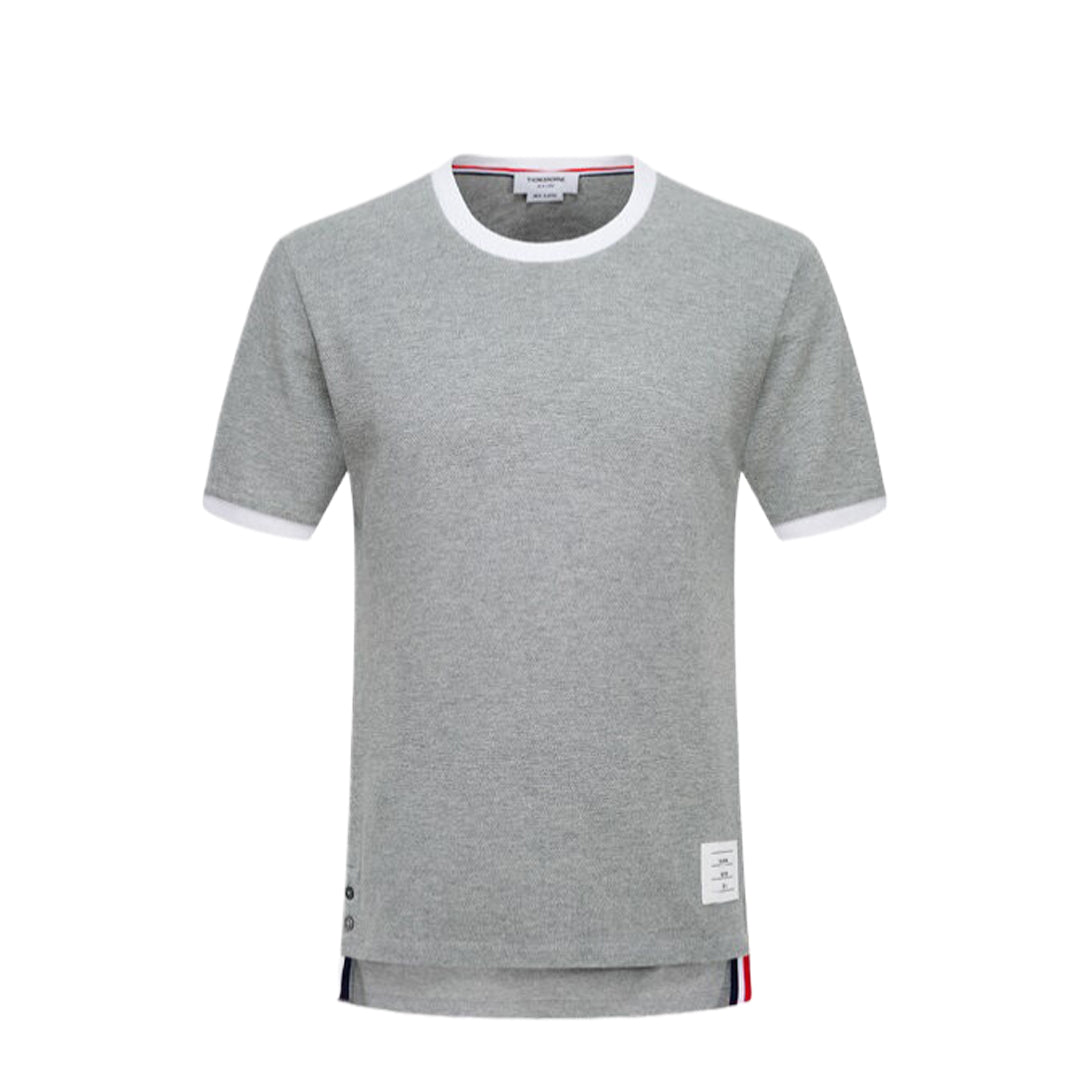 Exclusive Thom Browne Solid Color T-shirt — White — Size 0/S — Top View