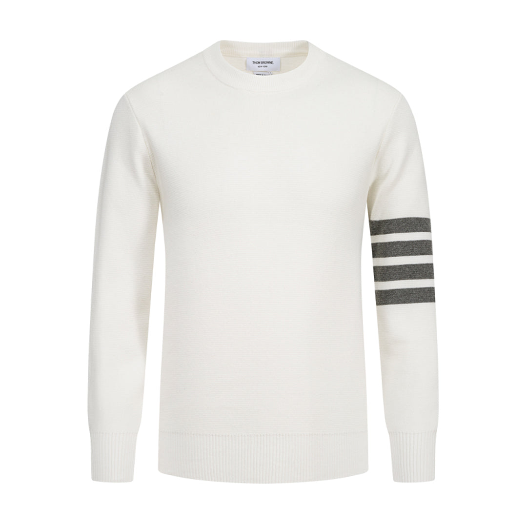 Exclusive Thom Browne Casual sweater — White — Size 1/M — Top View