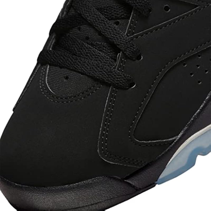 Exclusive Jordan Men's Air 6 Chrome — Ice Blue/Black-sail-white — Size US M5- UK 4.5- EUR 37 — Alternate View 12