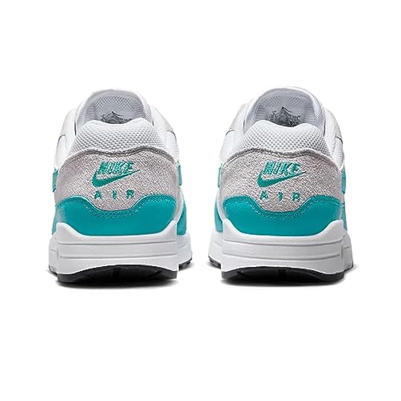 Exclusive Air Max 1 Shoes — White/Green/Black Stadium Green — Size USA M4.5 - UK 4 - EUR 36.5 — Alternate View 14