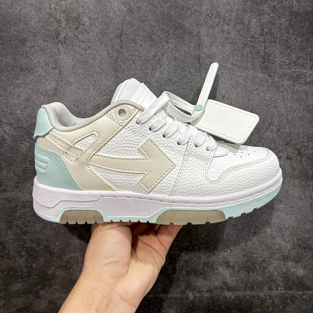 Exclusive Off-White Arrow logo leather Sports shoes#16 — 36 — Back View