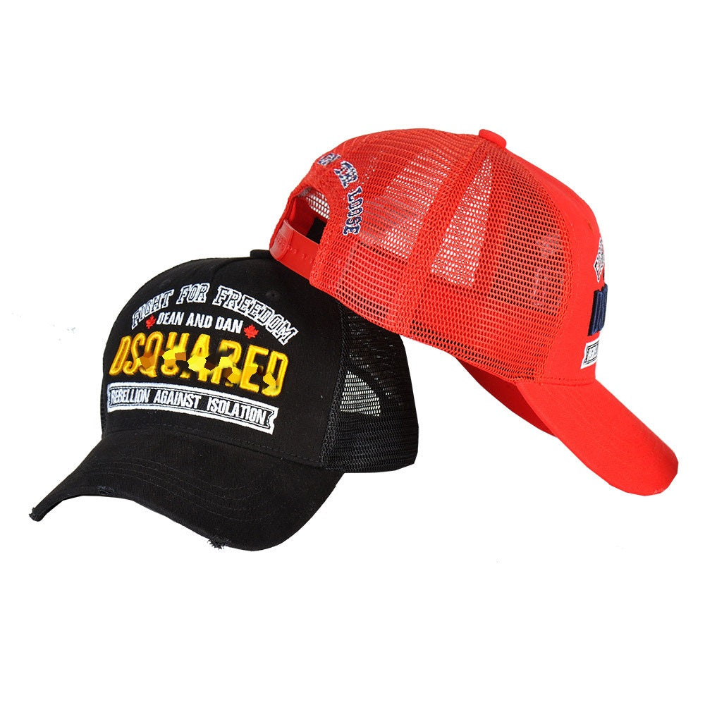 Exclusive dsquared2 2026 Man Hat — Red — Lifestyle View
