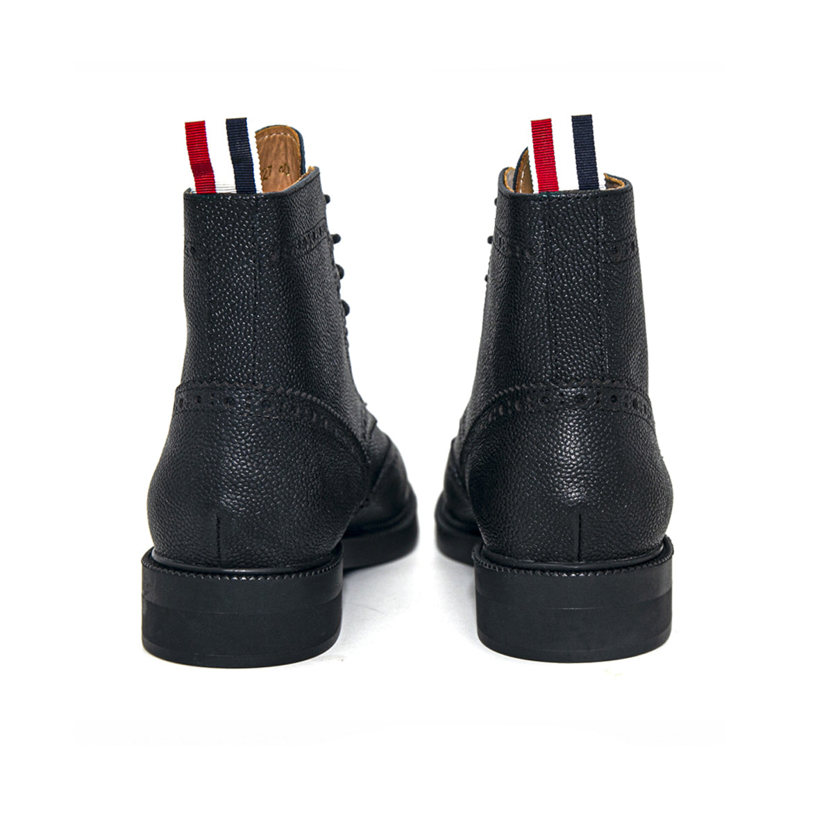 Exclusive MR.TOM High Top leather Shoe — 39 — Detail View