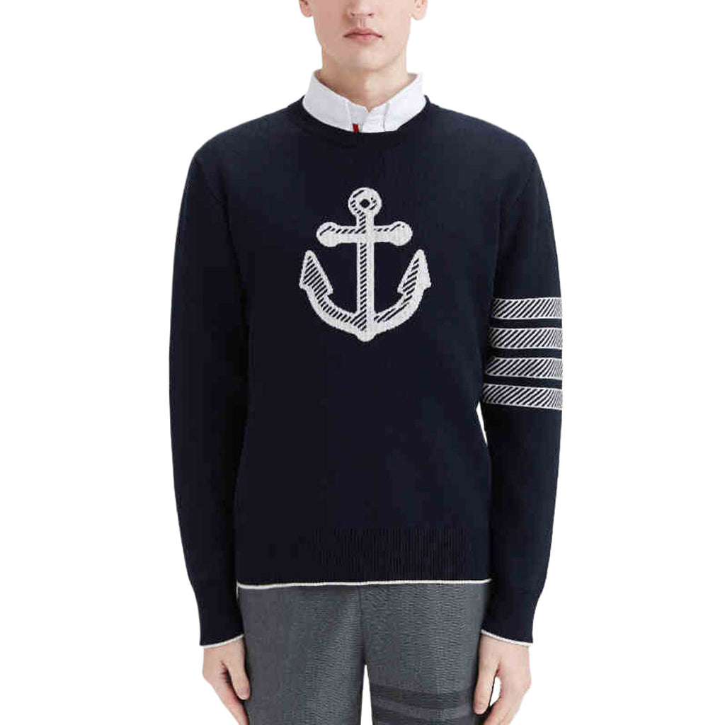 Exclusive Thom Browne 2025 Casual Sweater — Light Blue — Size 1/M — Alternate View 12