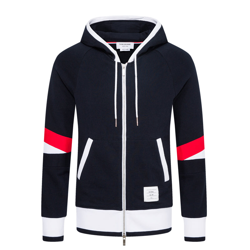 Exclusive Thom Browne Couple 2025ss Hoodie — Gray — Size 0/S — Top View