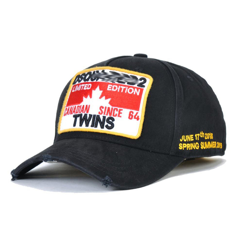 Exclusive dsquared2  2026ss Hat — Black — Lifestyle View