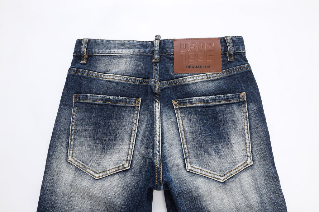 Exclusive dsquared2 26ss printing Jeans — 28 — Top View