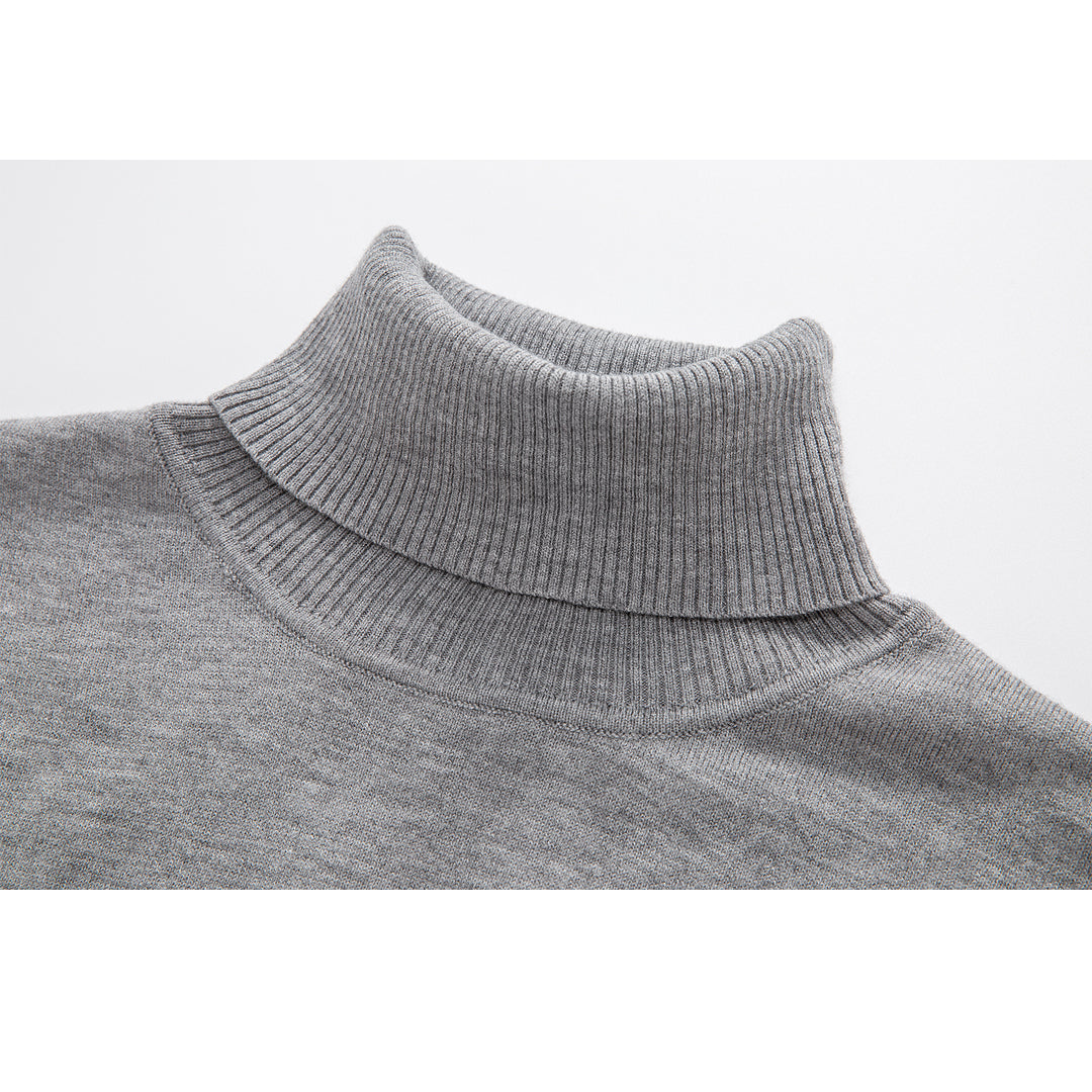 Exclusive Thom Browne 4-Bar Turtleneck sweater — Gray — Size 1/M — Alternate View 7