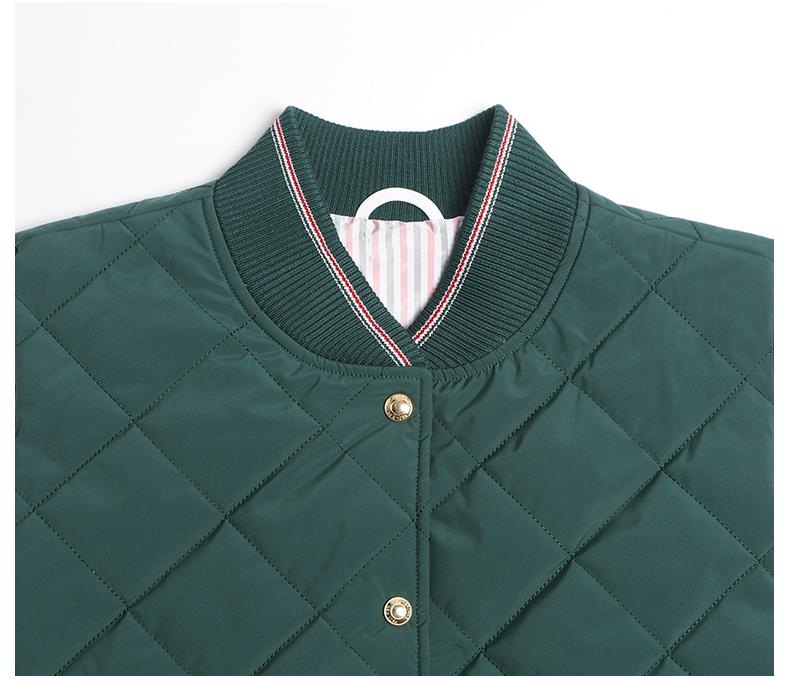 Exclusive Thom Browne Colorblock Down vest — Green — Size 1/M — Lifestyle View