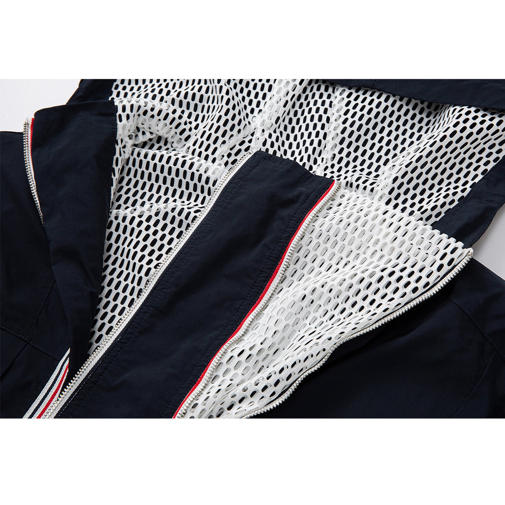 Exclusive Thom Browne 2025SS Hooded Jacket — 1/M — Lifestyle View