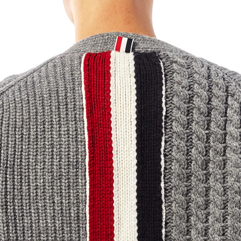 Exclusive Thom Browne Knitted sweater jacket — 1/M — Detail View