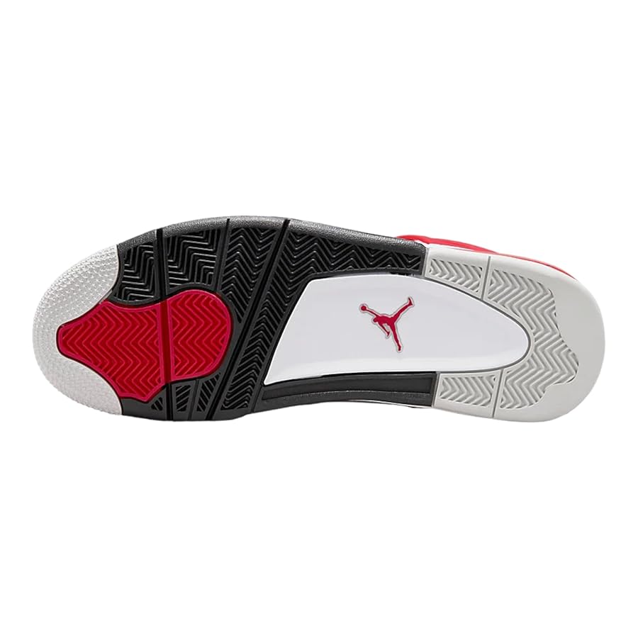 Exclusive Air Jordan 4 Retro — Red Thunder — Size USA M4.5 - UK 4 - EUR 36.5 — Alternate View 22