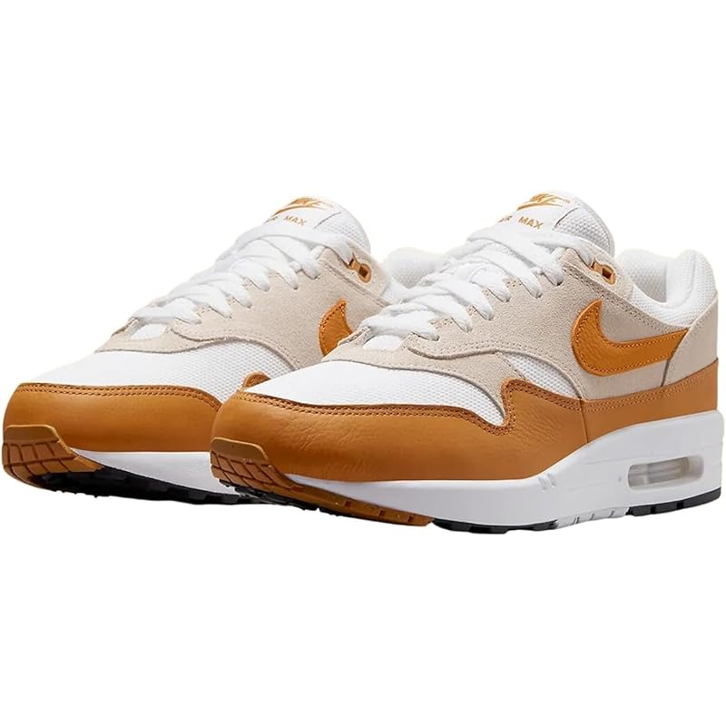 Exclusive Air Max 1 Shoes — White/Green/Black Stadium Green — Size USA M4.5 - UK 4 - EUR 36.5 — Alternate View 18