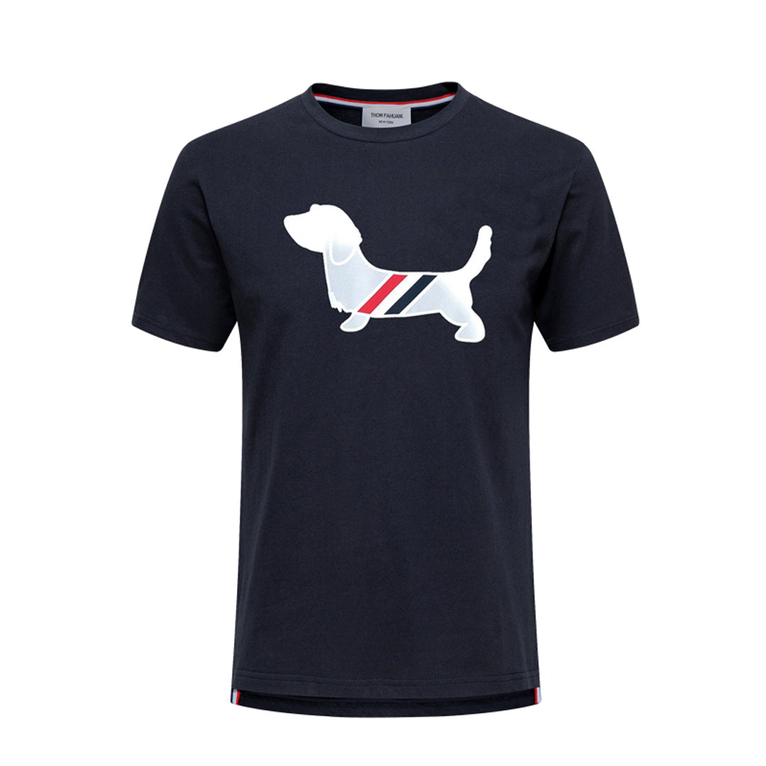 Exclusive Thom Browne  Puppy Print T-shirt — Blue — Size 0/S — Alternate View 7