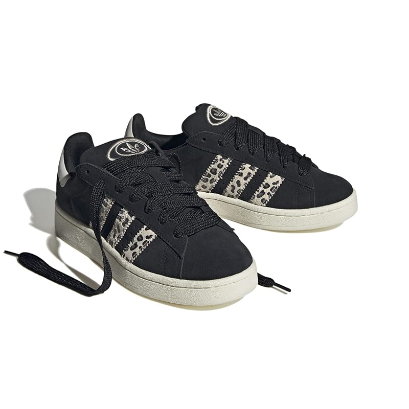 Exclusive Campus 00s Leopard Women's — Core Black/Supplier Color/Wonder Beige — Size US W5 - EUR 36 - UK 3.5 — Back View