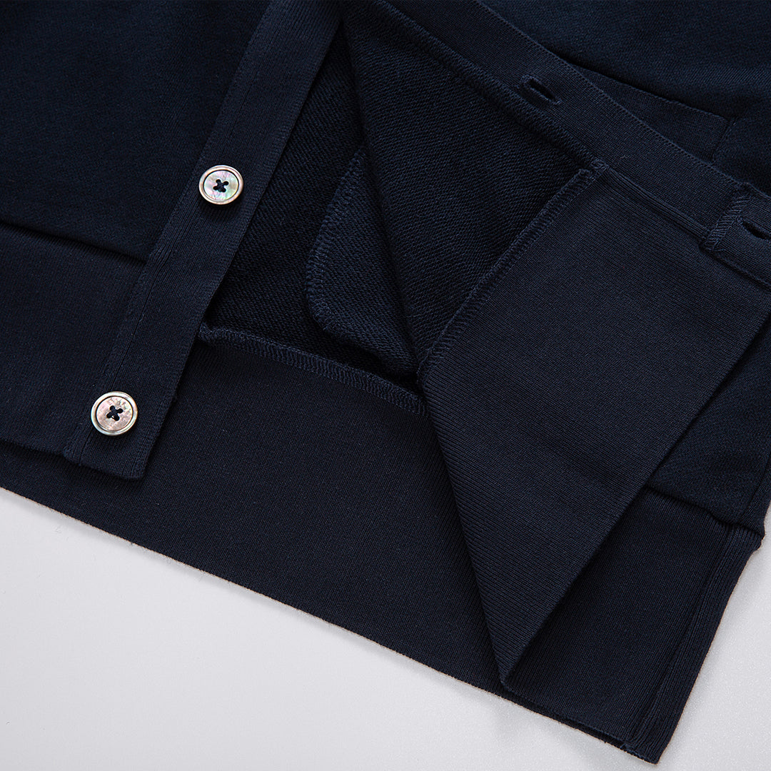 Exclusive Thom Browne  Button Cardigan Sweatshirt — Gray — Size 0/S — Alternate View 8