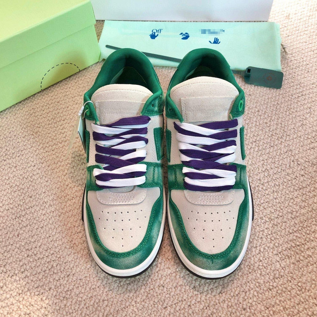 Exclusive Off-White Arrow logo Sports shoes#10 — Red — Size 36 — Alternate View 13