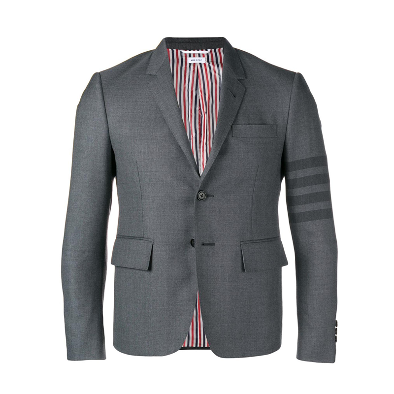 Exclusive Thom Browne  4-Bar Men's Suits — 1/M — Side View