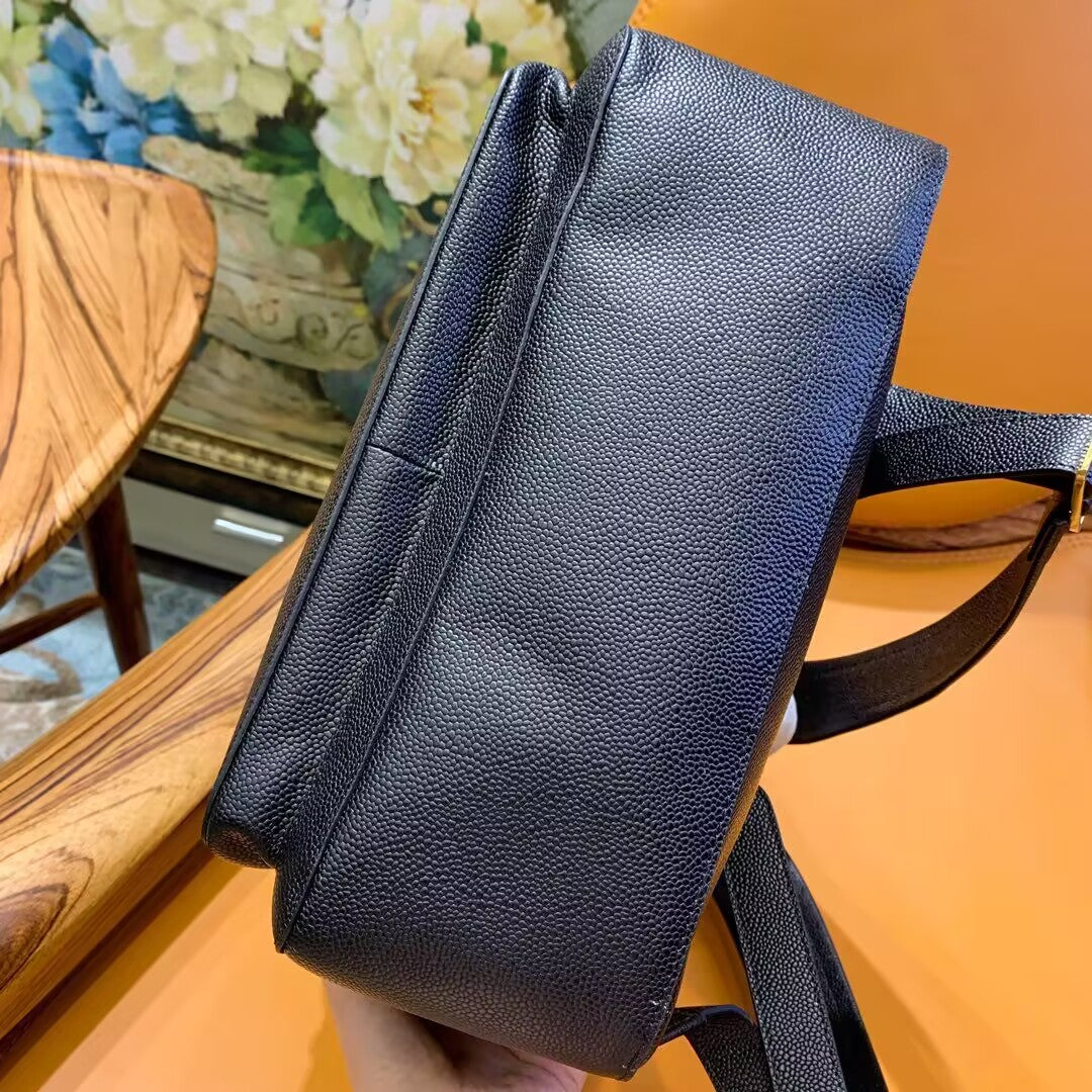 Exclusive Thom Browne Top-grade cowhide backpack — 40CM*30CM*10CM — Lifestyle View