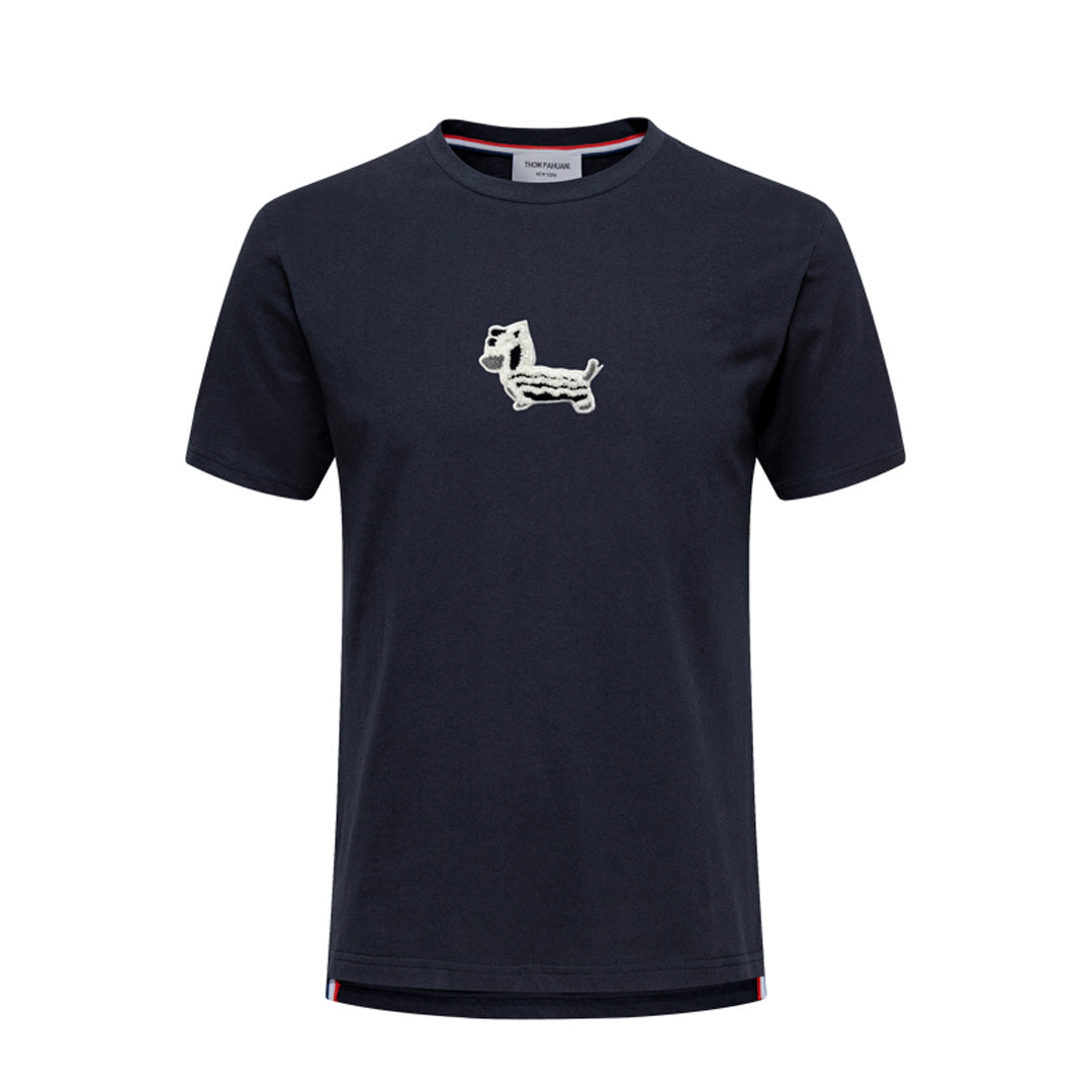 Exclusive Thom Browne 2025ss puppy T-shirt — White — Size 0/S — Lifestyle View