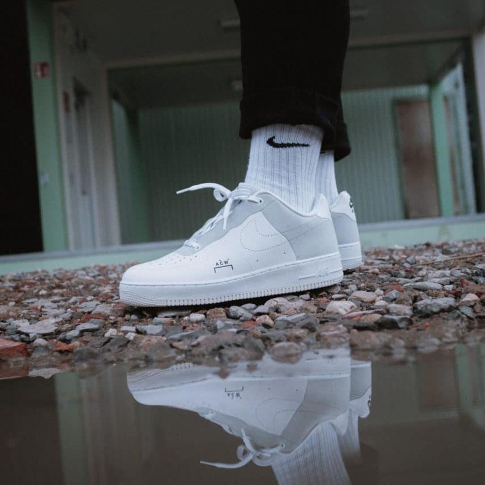 Exclusive A COLD WALL x Nike Air Force 1 Low White — UK 3 | EU 35.5 | US 3.5 — Alternate View 7