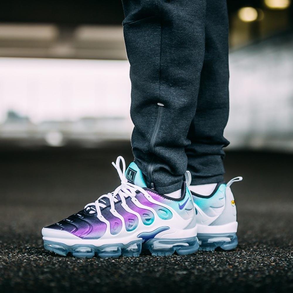 Exclusive Nike Air VaporMax Plus Grape — UK 3 | EU 35.5 | US 3.5 — Lifestyle View