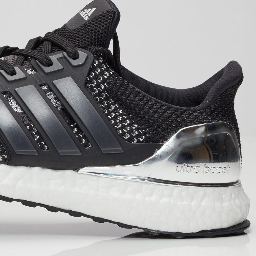 Exclusive Adidas Ultra Boost LTD Olympic Pack Silver — UK 3.5 | EU 36 | US 4 — Detail View
