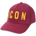 Exclusive DSQUARED2 Icon Baseball Red-Yellow — Front View