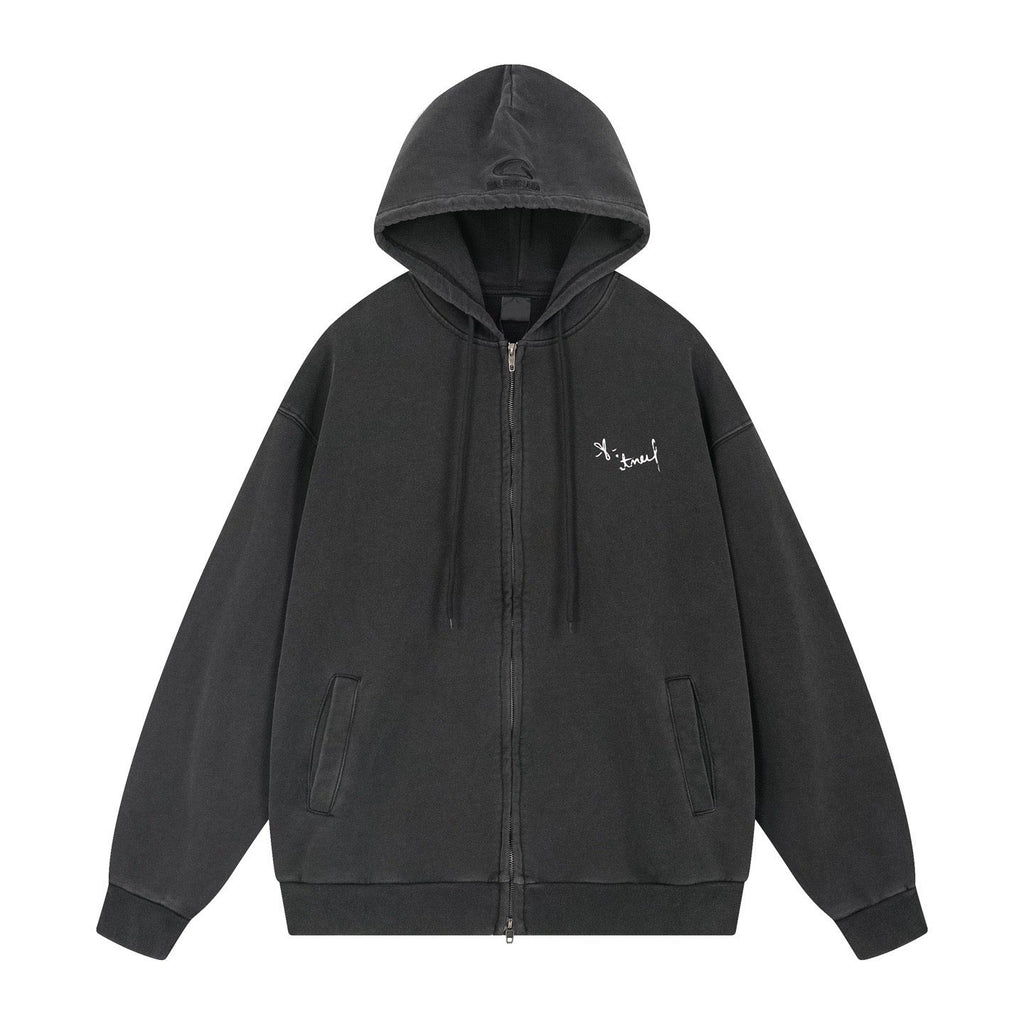 Exclusive Balenciaga Couples Gradient Hoodie — XS — Side View