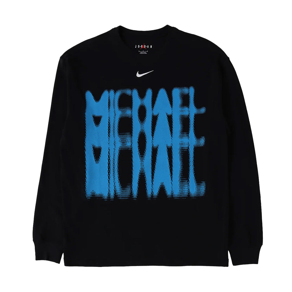Exclusive Micheal L/S Tee 'Black' — S — Side View