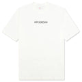 "Air Jordan" S/S T-Shirt - Sail/Black