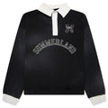 "N" L/S Polo - Black