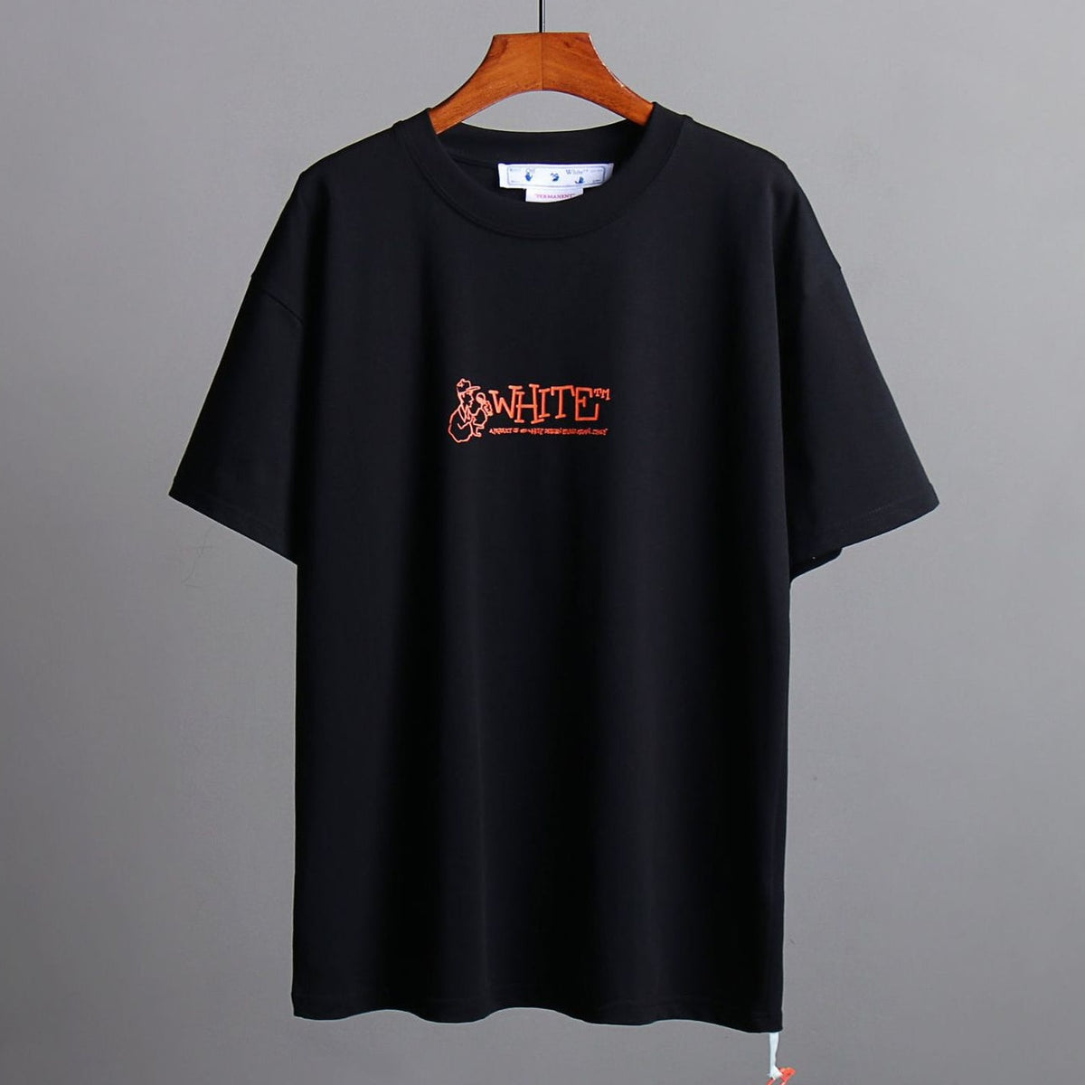 Exclusive OFF-White Arrow logo print T-shirt#71 — White — Size S — Lifestyle View