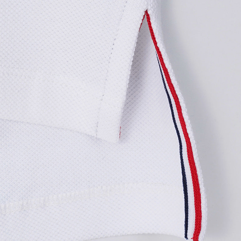 Exclusive Thom Browne  2025SS Men and women T-Shirt — White — Size 1/M — Lifestyle View